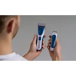 Тример для бороди та вусів Wahl Color Pro Cordless синя - мініатюра 7