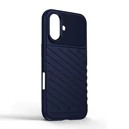 Чехол для Apple iPhone 16, Rhino, синий, противоударный защитный чехол-накладка (панель) из TPU, ударопрочный, обеспечивает защиту всего корпуса от ударов и падений, плотная посадка, минималистичный дизайн, ArmorStandart (ARM82278) - мініатюра 2