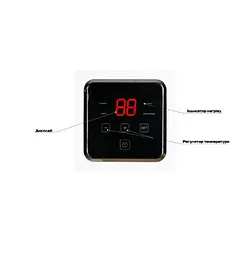 Водонагрівач Mixxus EWH-15080 CUBE DRY 80 л, 2,0 кВт, "сухий" ТЕН, вертикальний, квадратний, білий (WH0618) - мініатюра 4