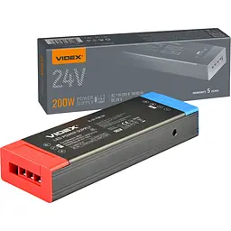 Блок живлення для LED стрічки Videx DC 24V 8.34A 200W IP20 (VL-LST-P200-24V / 29207-000)