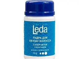 Пудра для волосся LEDA STYLE 10г Сильна фіксація Супер об'єм