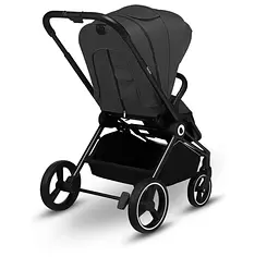 Універсальна коляска 3 в 1 Lionelo Mika Grey Graphite, темно-сіра (LO-MIKA 3IN1 GREY GRAPHITE) - мініатюра 6