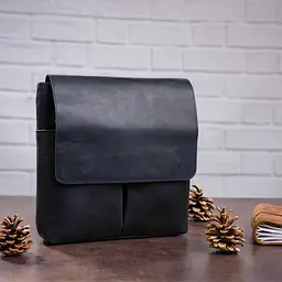 Чоловіча шкіряна сумка SHVIGEL 25,5х23х4,5 см sum0013928 - мініатюра 5