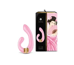 Вібратор-кролик Shunga Miyo Light Pink - мініатюра 7