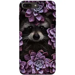 Чохол Demsky Єнот у квітах для Apple iPhone 7 plus / 8 plus (5.5)