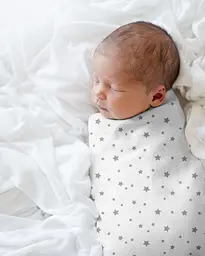 Пелюшки дитячі багаторазові Cosas Star Bear Boy 2 шт 80х100 см (Бязь_МишкаBOYГол_Звездопад) - мініатюра 4