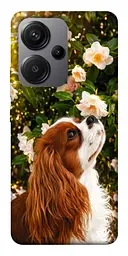 TPU чохол Demsky Flower spaniel для Xiaomi Redmi Note 13 Pro+