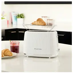 Тостер 27370-56 Eden 2S Toaster White Russell Hobbs teh0021537 - мініатюра 4