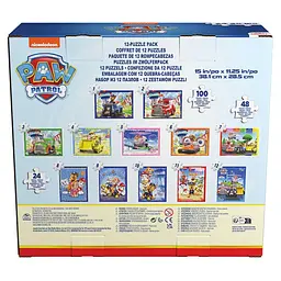 Набір пазлів Paw Patrol 12 в 1 (SM98343/6066856) - мініатюра 3