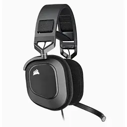 Навушники з мікрофоном Corsair HS80 RGB USB Carbon (CA-9011237) - мініатюра 2
