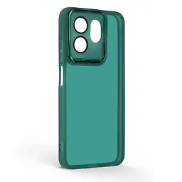 Защитный чехол для Infinix Hot 50i Smart 9, Shade, зеленый, TPU+PC, матовый, защита всего корпуса, панель-накладка, противоударный, с высокими бортами, амортизирует удары при падениях, ArmorStandart (ARM81011) - мініатюра 2