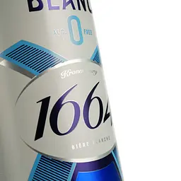 Пиво безалкогольне Kronenbourg 1664 Blanc №0 світле 0.33 л з/б - мініатюра 4