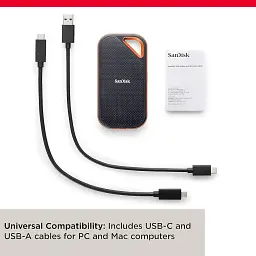 Портативний SSD-диск накопичувач SanDisk Extreme PRO V2 2 TB (SDSSDE81-2T00-G25) - мініатюра 5