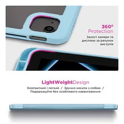 Чохол до планшета Armorstandart Y-Type PEN Xiaomi Redmi Pad 2 Blue (ARM87407) - мініатюра 6