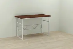 Комп'ютерний стіл Ferrum-decor Раян 75x100x70 білий ДСП Венге 32мм (FRD-106029)