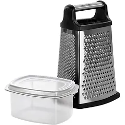 Терка Barazzoni My Utensil чотиристороння з контейнером 16 см (8640006700)