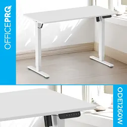 Комп'ютерний ігровий стіл OfficePro ODE1260W White [124832] - мініатюра 7