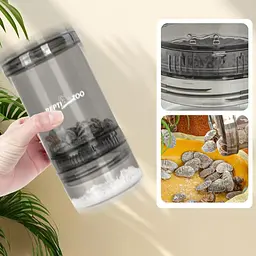 Вітамінізатор, шейкер Repti-Zoo Vita-Calcium (GMB01) для обробки кормових комах кальцієм і вітамінами - мініатюра 5