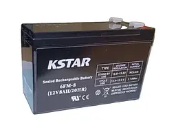 Акумулятор для ДБЖ/інвертора KSTAR 12V 8 Ah (6-FM-8)