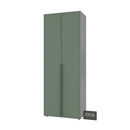 Шафа для одягу з полицями С-9.1 Антрацит/Камуфляж Idea - мініатюра 3