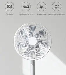 Вентилятор XiaomiSmartMi Standing Fan 2 ZLBPLDS04ZM White - мініатюра 4