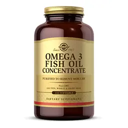 Омега-3 Solgar Fish Oil Concentrate 240 softgels