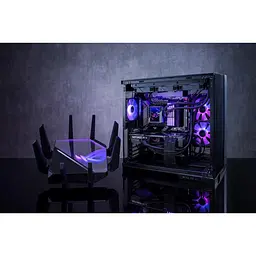 Бездротовий маршрутизатор (роутер) Asus ROG Rapture GT-AXE16000 (90IG06W0-MU2A10) - мініатюра 2