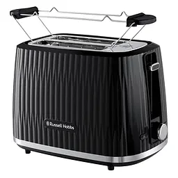 Тостер Eden 800Вт, пластик, підігрів, разморозка, чорний Russell Hobbs kuh0014917 - мініатюра 2