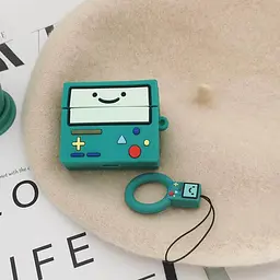 Силіконовий футляр Cartoons&Heroes для навушників AirPods Pro + кільце Тетрис - мініатюра 2