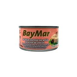 Тунець BayMar Шматками в соняшниковій олії 80 г (8425930023905)