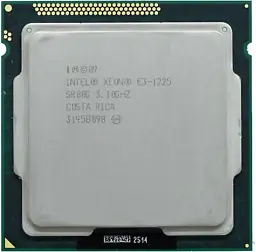 Процесор Intel Xeon e3-1225 3.1-3.4 GHz, LGA1155 95W (Core i5-2400) Б/В
