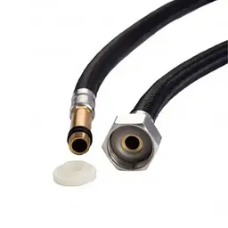 Шланг для змішувача Aquastrong Nylon довгий штуцер M10х1/2" 60 см 30412 - мініатюра 2
