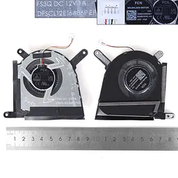 Вентилятор для Asus TUF Gaming A16 FA607PV FX607JV, CPU fan DC 12V 1A, 13NR0HW0M03011, 6033B0131401 - мініатюра 3