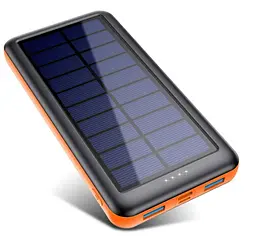 Портативна батарея Solar Power Bank 26800mAh HX160S4 сонячний заряд