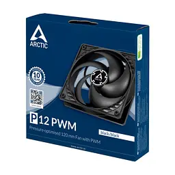 Кулер до корпусу Arctic P12 Silent Black (ACFAN00130A) - мініатюра 6