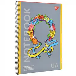 Зошит для записів Yes Notebook А4 UA 80 аркушів клітинка 2 шт. (151977) - мініатюра 3