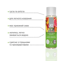 Лубрикант на водній основі System JO H2O, 60 мл, Тропічна пристрасть - мініатюра 3
