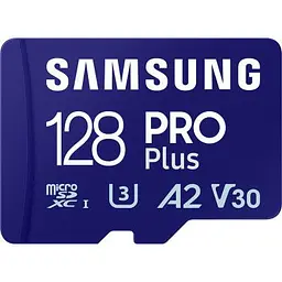 Карта пам'яті Samsung 128GB microSDXC calss 10 UHS-I V30 Pro Plus (MB-MD128SB/WW) - мініатюра 2
