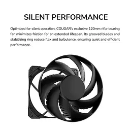 Блок живлення Cougar GES 850W ATX 3.1 80+ Gold (GES850) Black - мініатюра 15