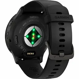 Смарт-годинник Garmin Venu 3 Slate S. Steel Bezel w. Black Case and S. Band (010-02784-01) - мініатюра 4