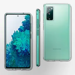 Чохол Silicone Case WS Samsung S20 FE (G780) Прозорий