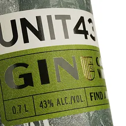 Джин Unit43 Oak Wooded Gin 43% 0.75 л - мініатюра 4