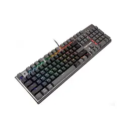 Клавіатура A4Tech FS100 RGB FS Switch USB Stone Black (4711421000567) - мініатюра 2