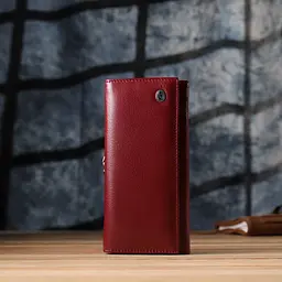 Елегантний гаманець для жінок із монетницею з натуральної шкіри ST Leather 18,5х9х3 см acs0029670 - мініатюра 9