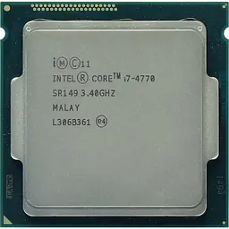 Процесор Intel Core i7 4770 (CM8064601464303) (Socket 1150, 8T, 3.9 ГГц, Tray) Б/в