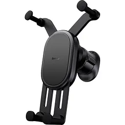 Автотримач із бездротовою зарядкою Baseus Stable Gravitational Wireless Charging Car Mount Pro Black (SUWX030001) [100041] - мініатюра 2