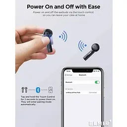 Навушники Omthing Airfree Pods TWS EO005 чорні eo005-black - мініатюра 5