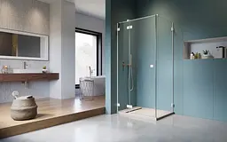 Душові двері Radaway Essenza Pro KDJ 90x200 права, прозоре скло, білий (10097090-04-01R) - мініатюра 4