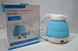 Портативний складний силіконовий чайник Foldable Kettle електричний чайник електрочайник - мініатюра 4