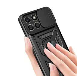 Панель BeCover Military для Honor X6a Black (710670) - мініатюра 2